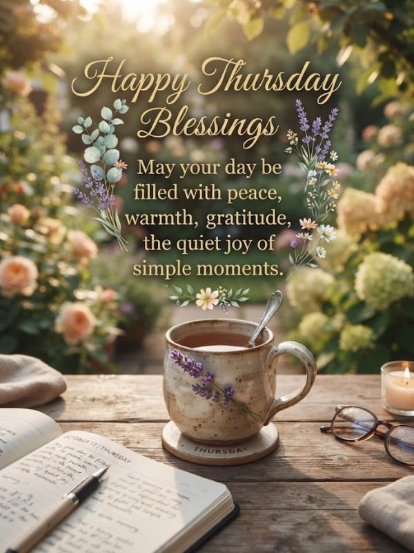 Happy Thursday Blessings Quotes