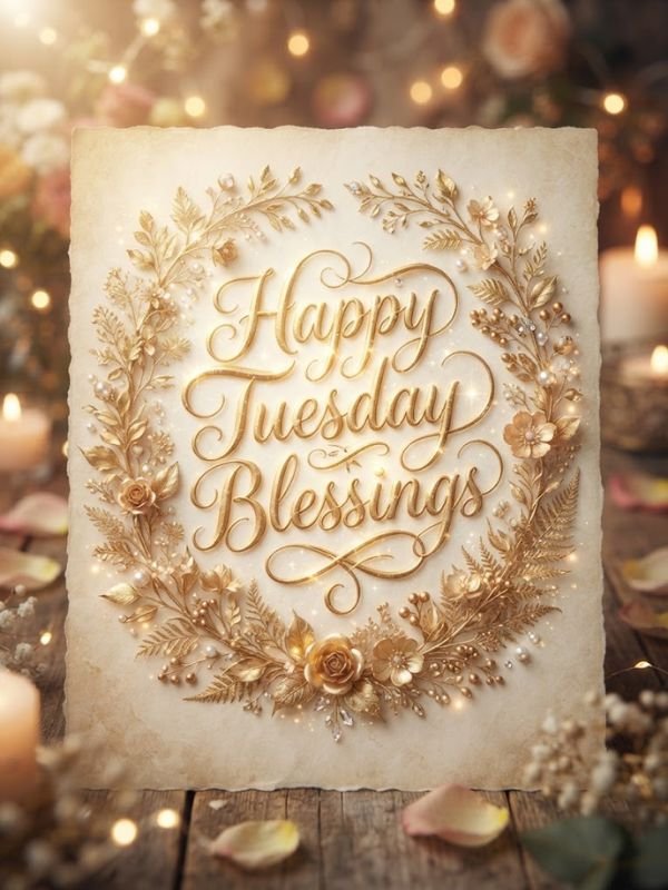 Happy Tuesday Blessings GIF