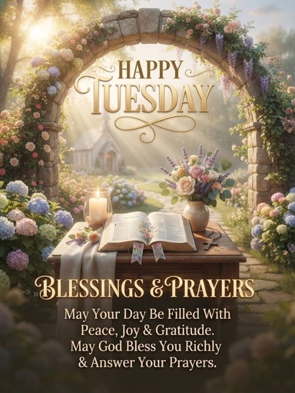 Happy Tuesday Blessings and Prayers