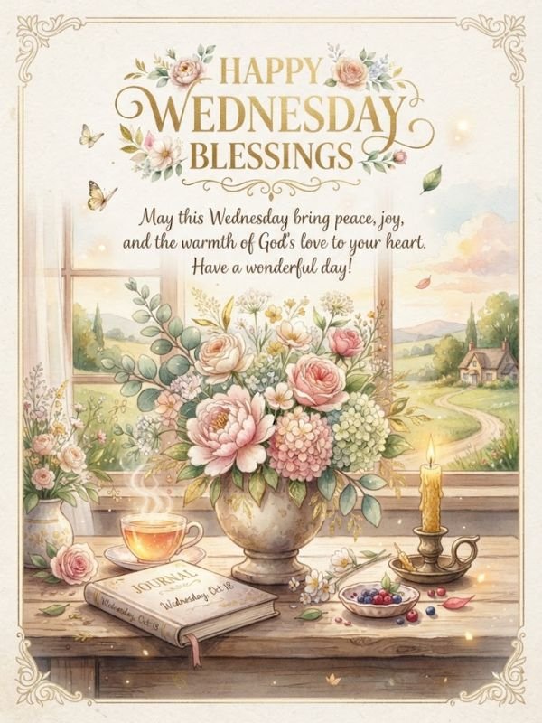 Happy Wednesday Blessings Images