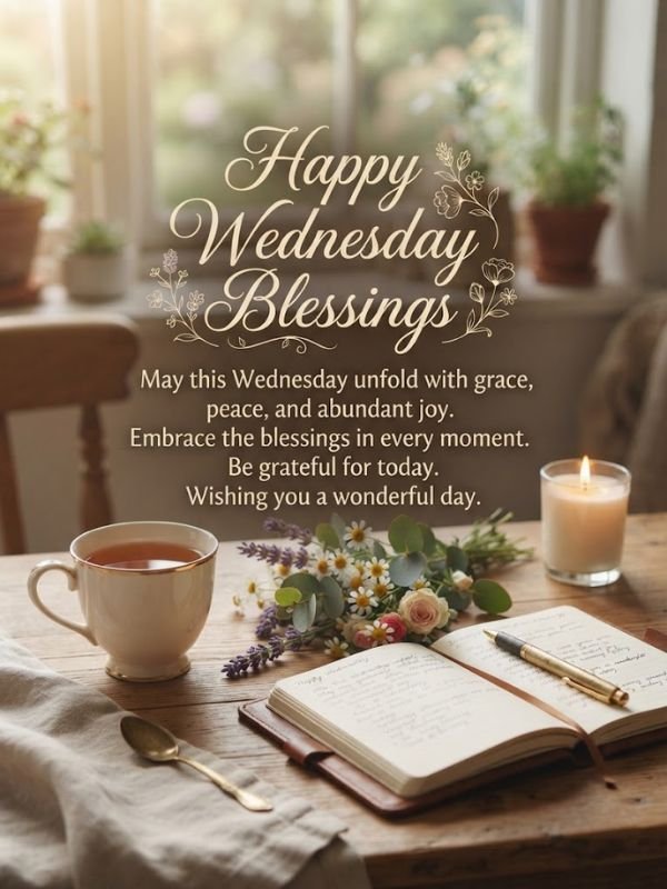Happy Wednesday Blessings quotes