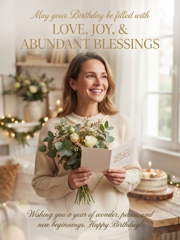 Inspirational Birthday Blessings