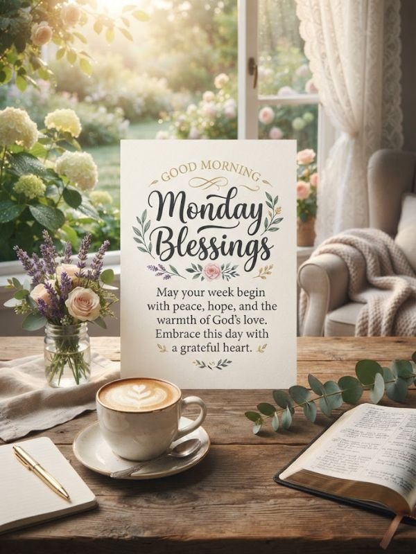 Inspirational, Good Morning, Monday Blessings