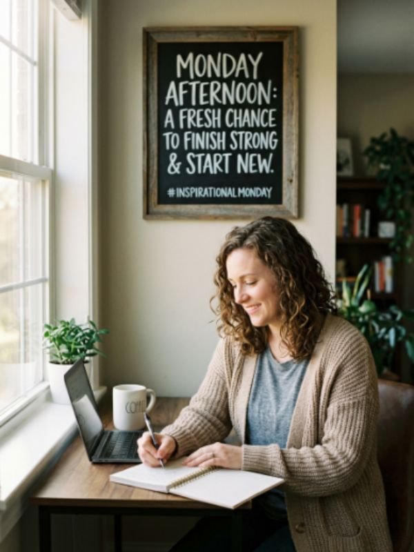 Inspirational Monday Afternoon Quotes