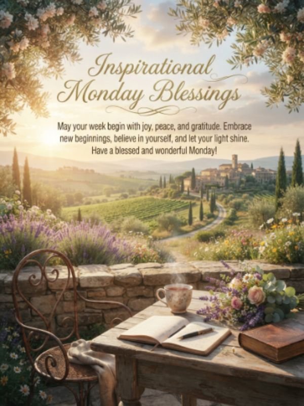 Inspirational Monday Blessings