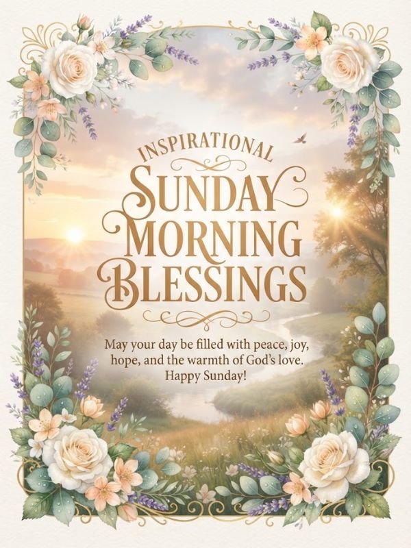 Inspirational Sunday Morning Blessings GIF