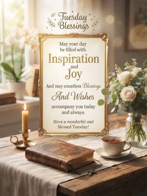 Inspirational Tuesday Blessings And Wishes