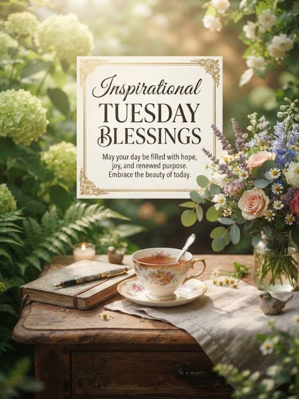 Inspirational Tuesday Blessings