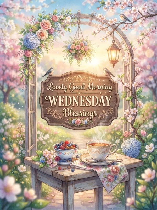 Lovely Good Morning Wednesday Blessings