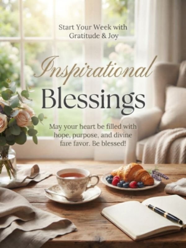 Monday Inspirational Blessings Images