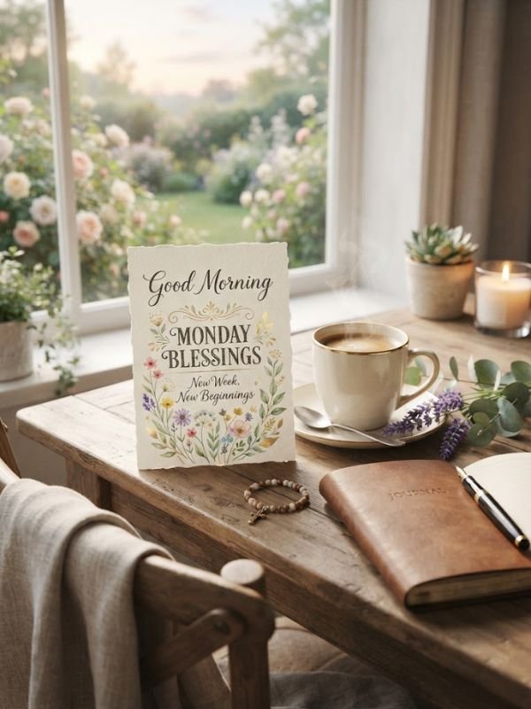 New Week Good Morning Monday Blessings
