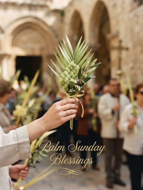 Palm Sunday Blessings