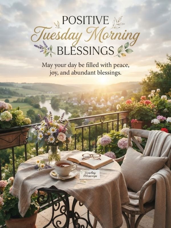 Positive Tuesday Morning Blessings