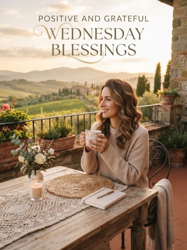 Positive and Grateful Wednesday Blessings