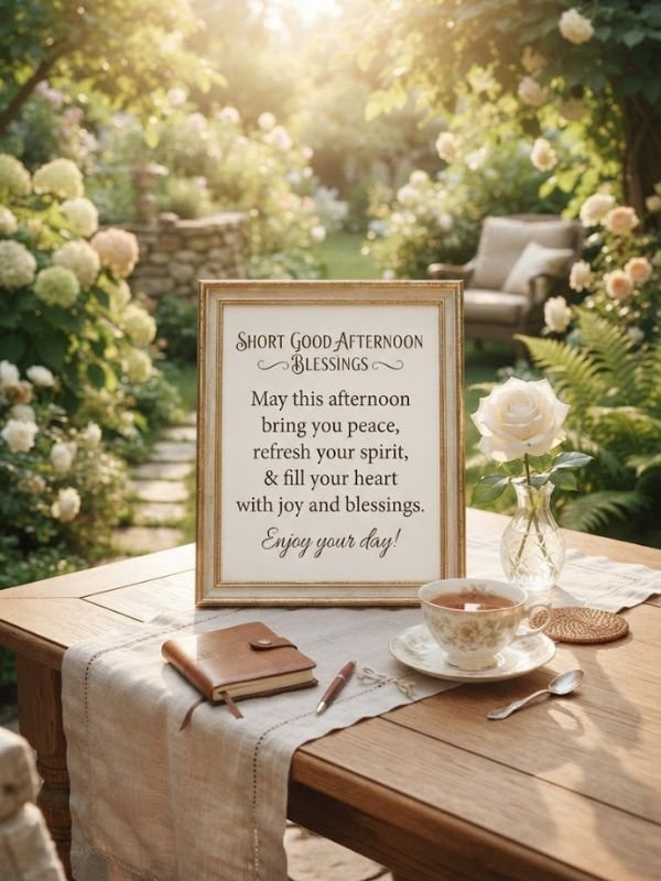 Short Good Afternoon Blessings Quotes and Wishes