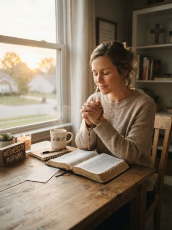 Short Wednesday Morning Prayer to Begin the Day