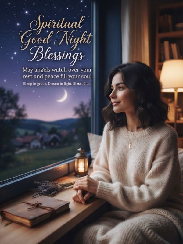 Spiritual Good Night Blessings quotes