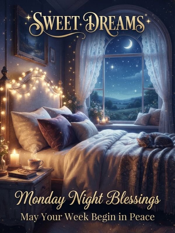 Sweet Dreams Monday Night Blessings