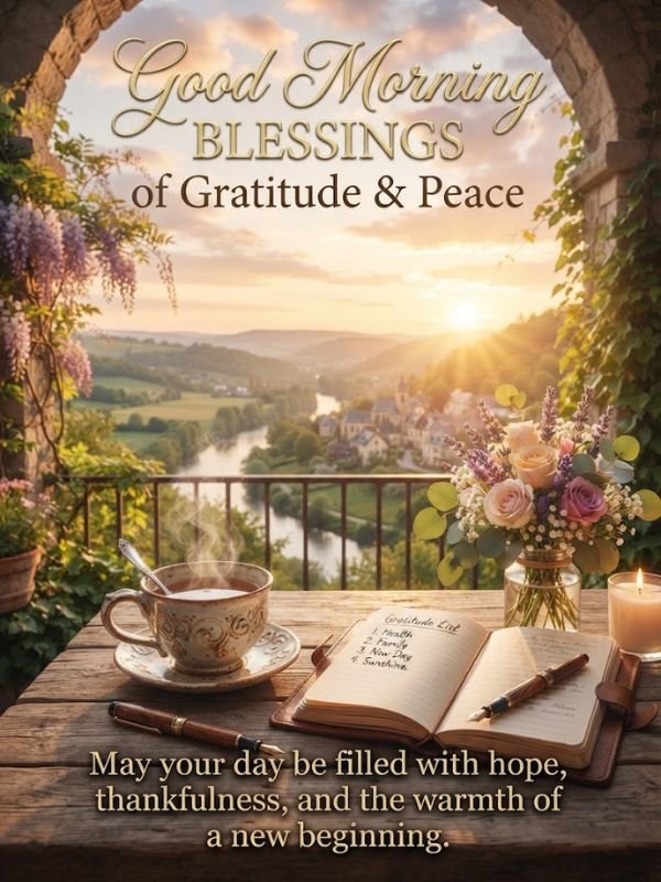 Thankful Good Morning Blessings