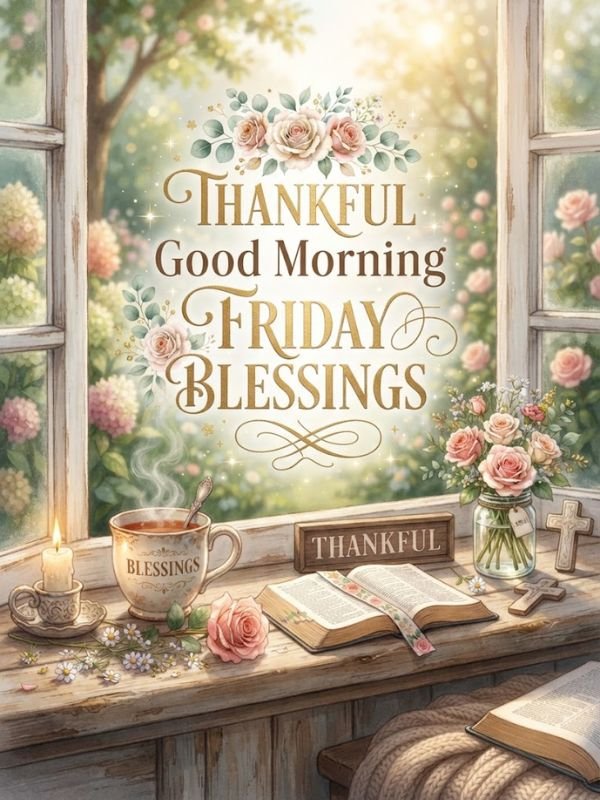 Thankful Good Morning Friday Blessings