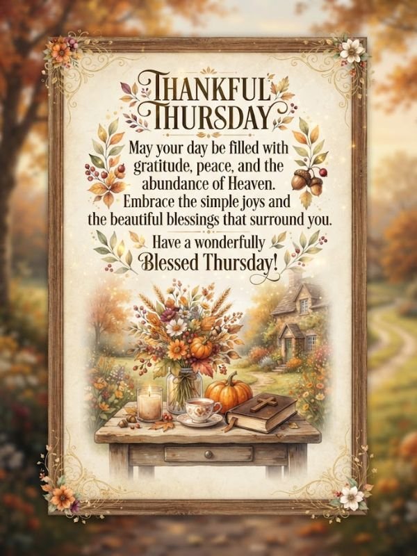 Thankful Thursday Blessings Quotes