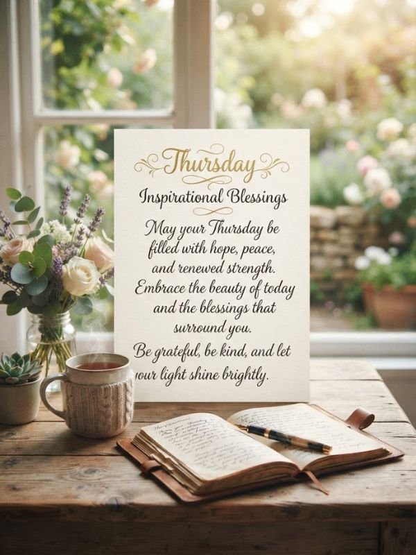 Thursday Inspirational Blessings
