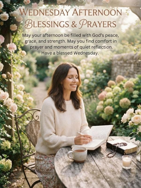 Wednesday Afternoon Blessings and Prayers