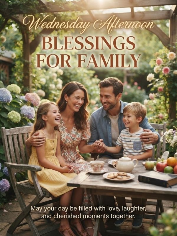 Wednesday Afternoon Blessings for Family