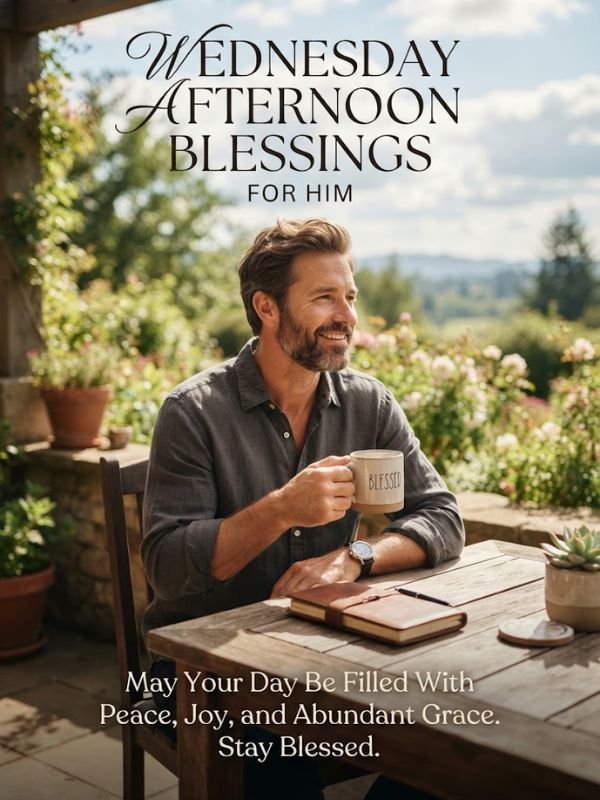 Wednesday Afternoon Blessings for Him