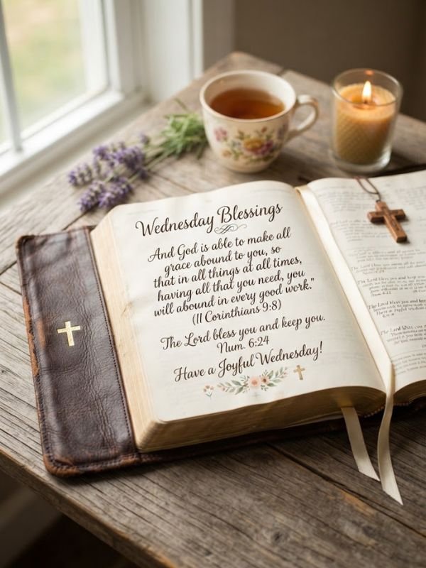Wednesday Blessings Quotes Bible Verses