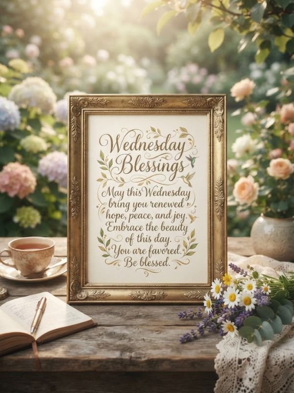 Wednesday Blessings Quotes