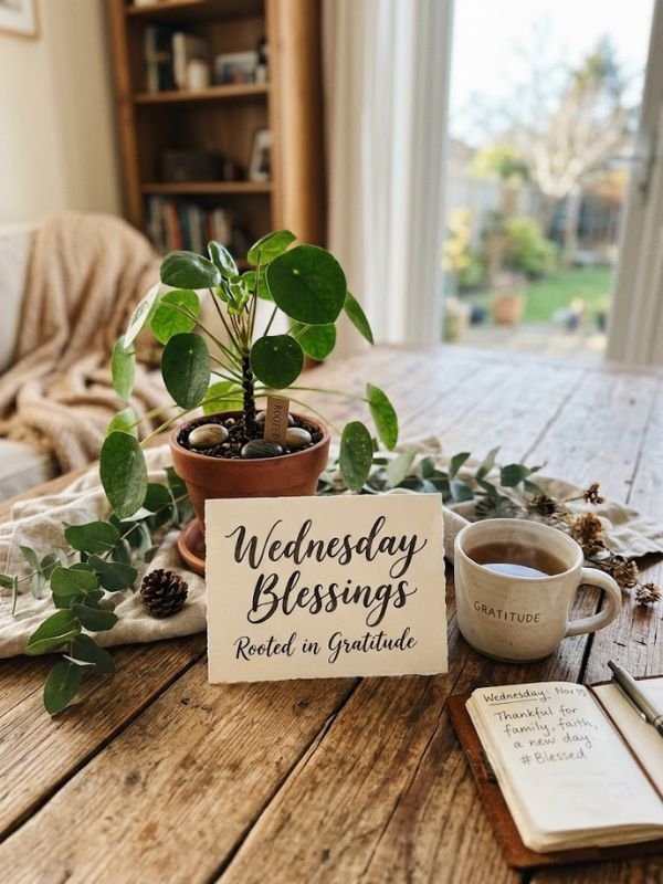 Wednesday Blessings Rooted in Gratitude