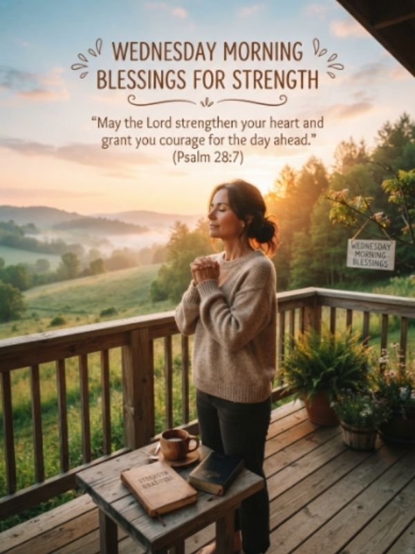 Wednesday Morning Blessings for Strength