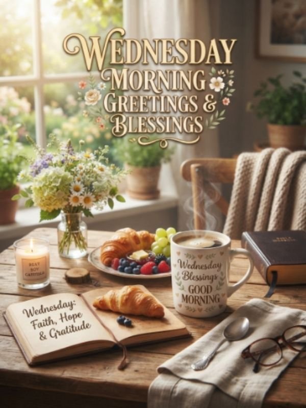 Wednesday Morning Greetings and Blessings