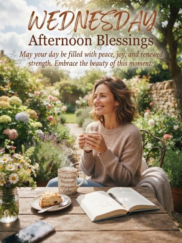 Wednesday afternoon blessings images