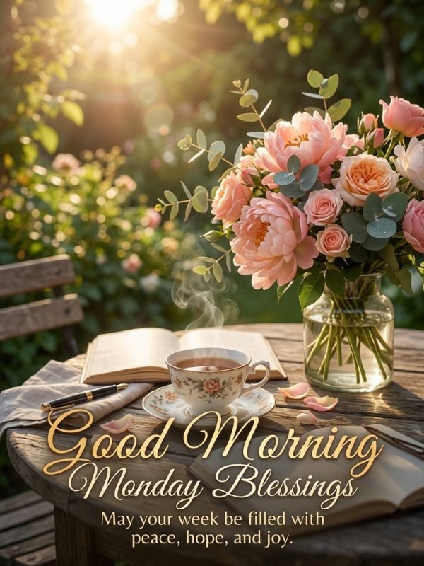 Beautiful Good Morning Monday Blessings