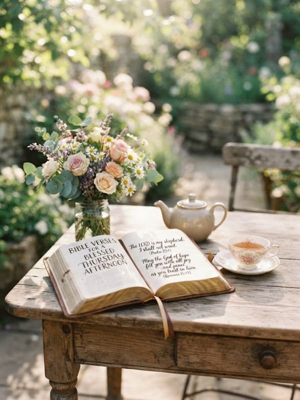 Bible Verses for a Blessed Thursday Afternoon