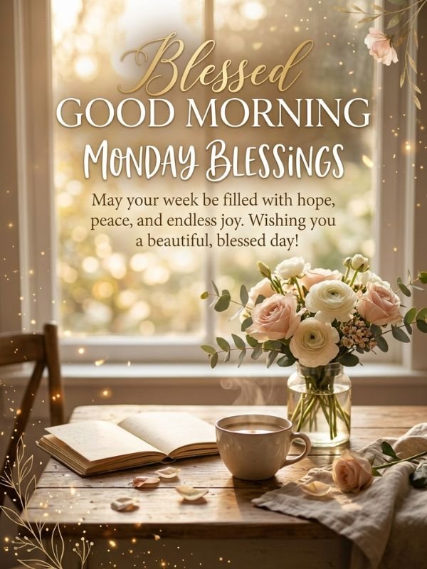 Blessed Good Morning Monday Blessings Images and Quotes