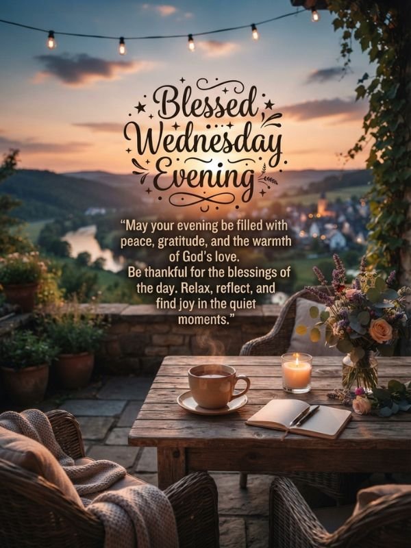 Blessed Wednesday Evening Quotes