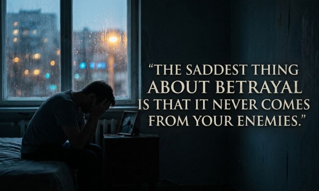 Deep Betrayal Quotes That Cut to the Core