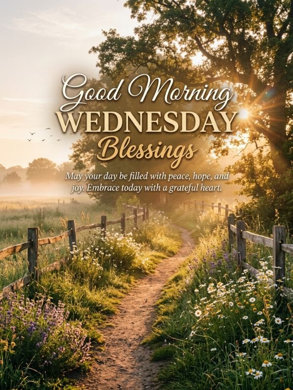 Encouragement Inspirational Good Morning Wednesday Blessings