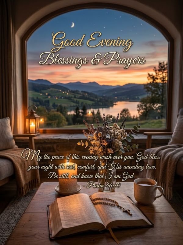 Good Evening Blessings And Prayers