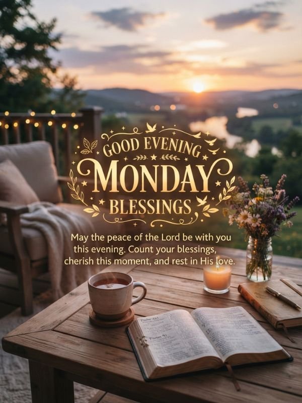 Good Evening Monday Blessings