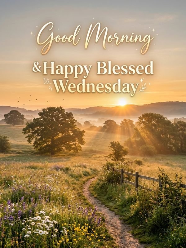 Good Morning & Happy Blessed Wednesday