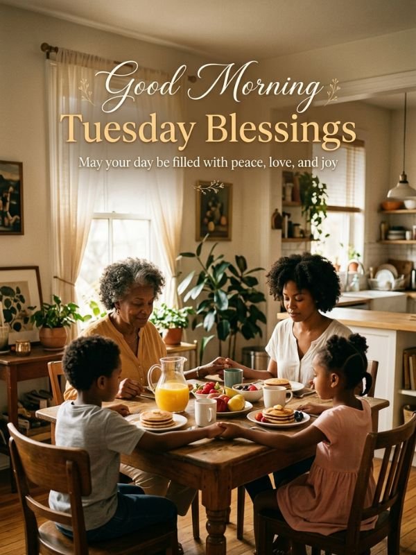 Good Morning Tuesday Blessings African American