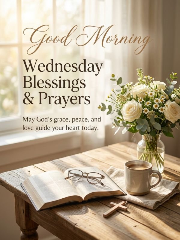 Good Morning Wednesday Blessings and Prayers 