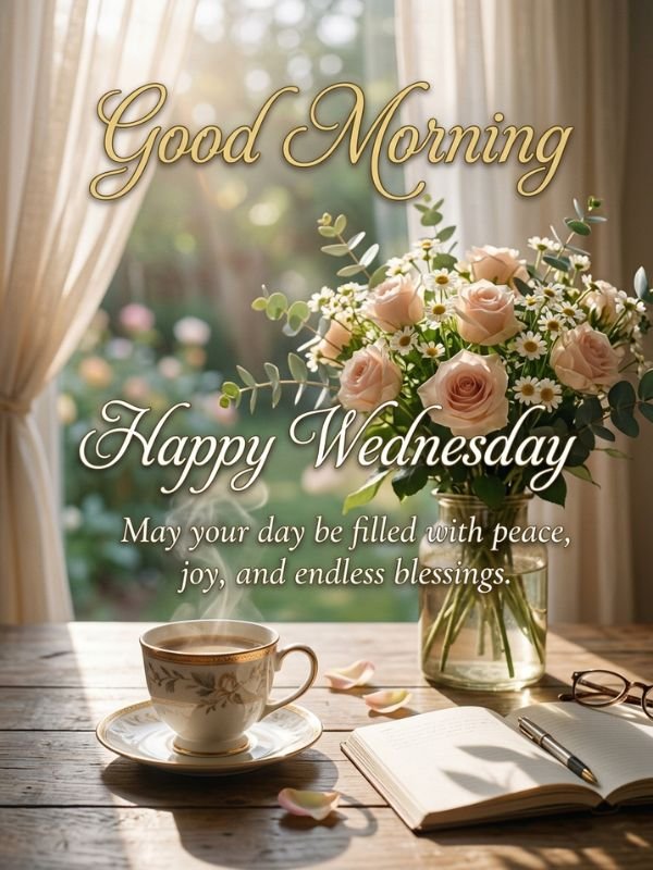 Happy Good Morning Wednesday Blessings Images and Quotes