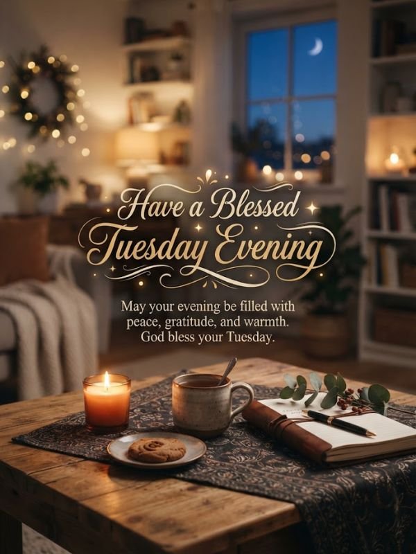 Have a Blessed Tuesday Evening Wishes