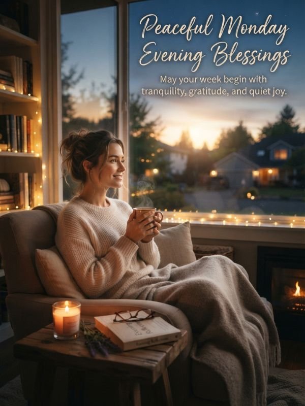 Peaceful Monday Evening Blessings