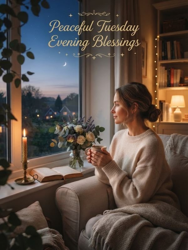 Peaceful Tuesday Evening Blessings